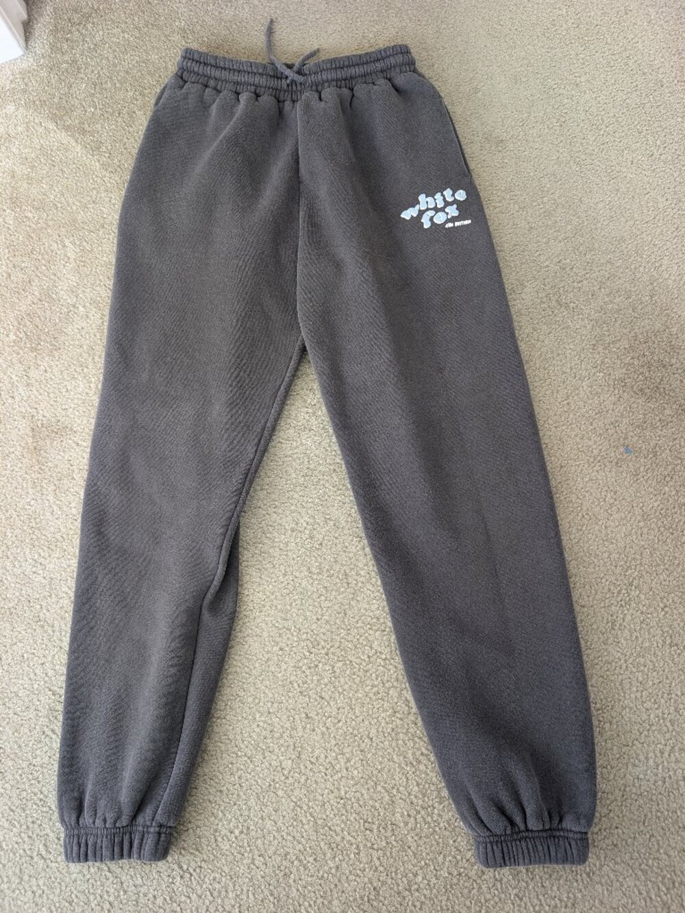 White Fox Jogger Sweatpants